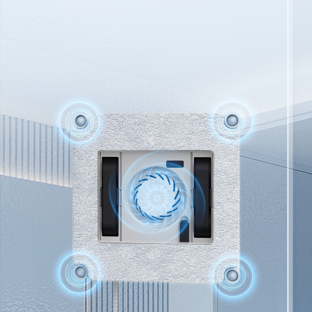 Robot Limpiavidrios Inteligente Lydsto W07 - Imagen 4